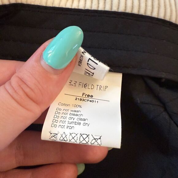 Cream Corduroy Beret - Picture 3 of 4